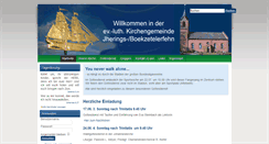 Desktop Screenshot of kirche-jheboe.de